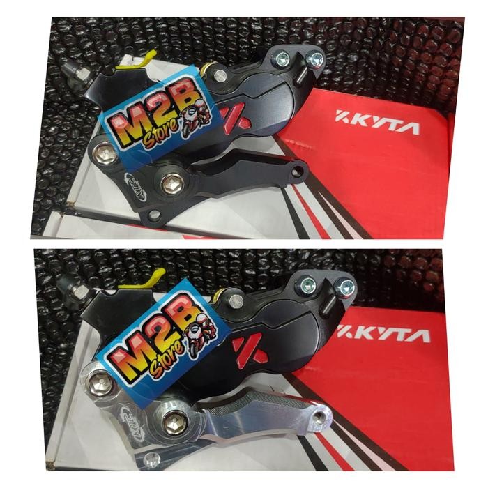 KALIPER PALA BABI DEPAN KTC KYTA KYTACO 4P 4 PISTON KIRI BIG 260 MM VARIO 110 125 150 BEAT FI SCOOPY