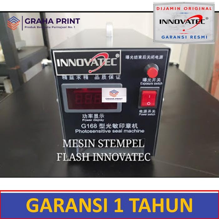 MESIN ALAT BIKIN STEMPEL FLASH KILAT PREMIUM IMPORT TERBAIK INNOVATEC