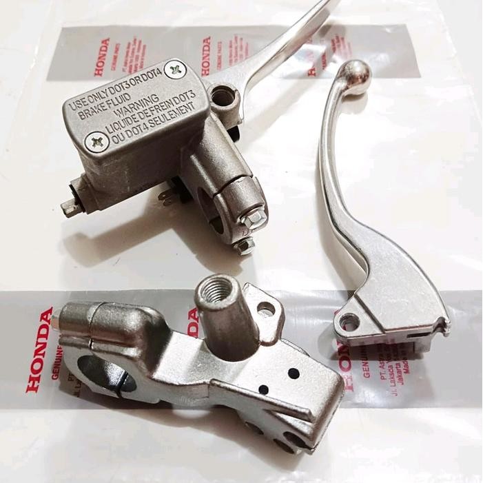 MASTER REM ATAS DEPAN SCOOPY + DUDUKAN SPION + HANDLE HANDEL REM KIRI SCOOPY SKUPI SCOOPY KARBU