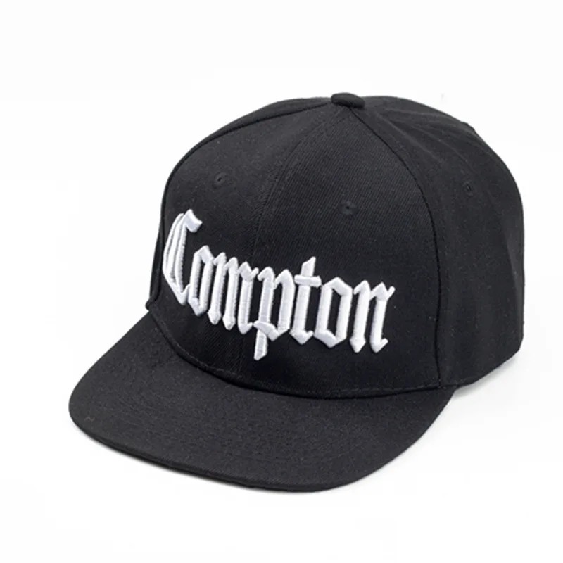 West Bea  Gangsta Nwa Compton Baseball Cap Fashion Unisex Flat-Brimmed Hat Men Sport Hat For Unisex