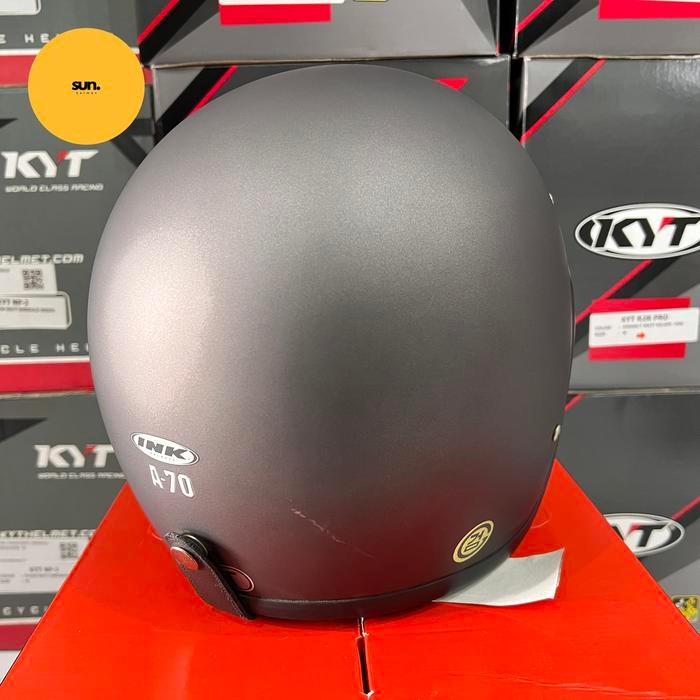 Helm Half Face Jadul Retro INK A70 / A-70