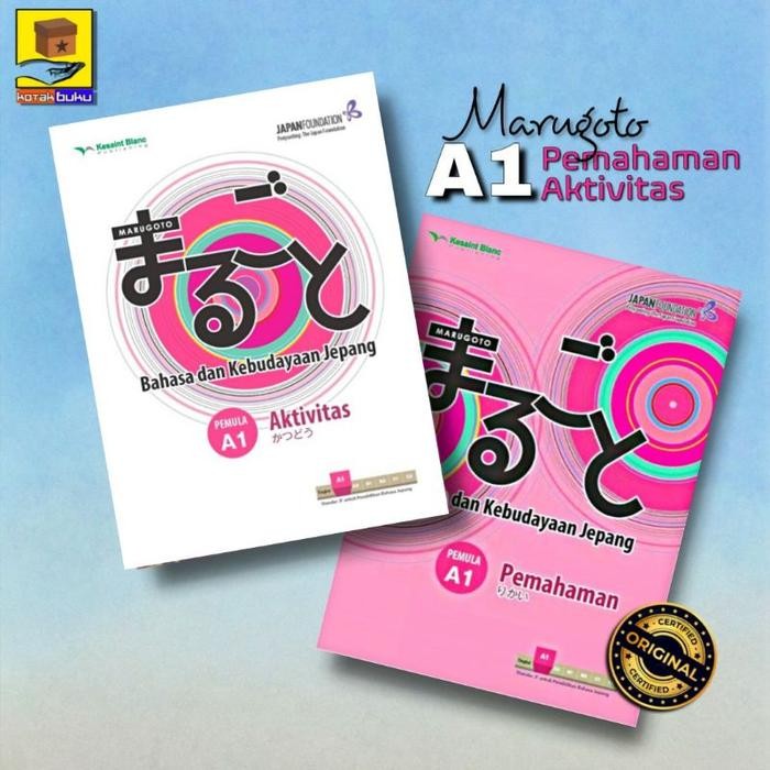 

Terlaris- Marugoto Bahasa Dan Kebudayaan Jepang / Paket Pemula A1