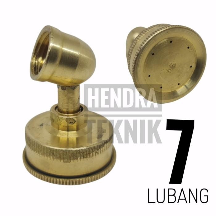 [Expert] SPUYER KABUT 7 LUBANG KUNINGAN SPUYER KABUT NOZZLE KABUT NOSEL BENGKOK
