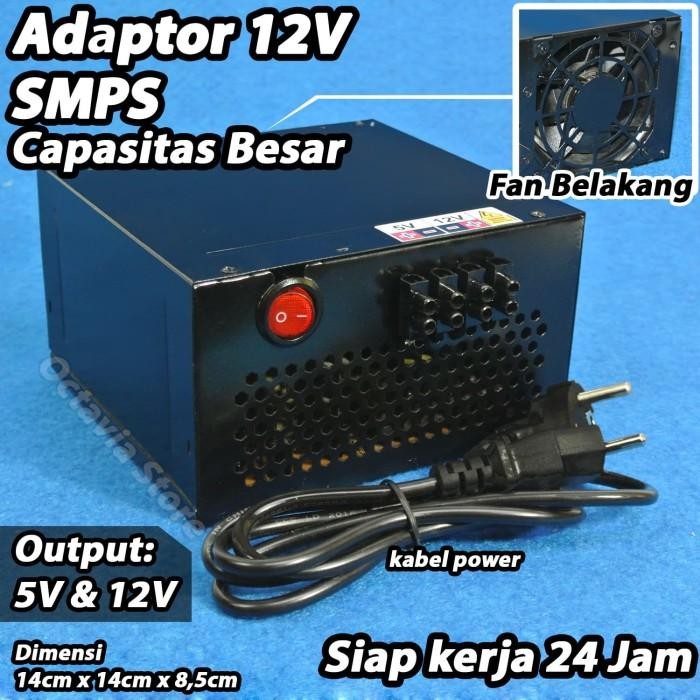 [Expert] adaptor powersupply 12V 15A SMPS