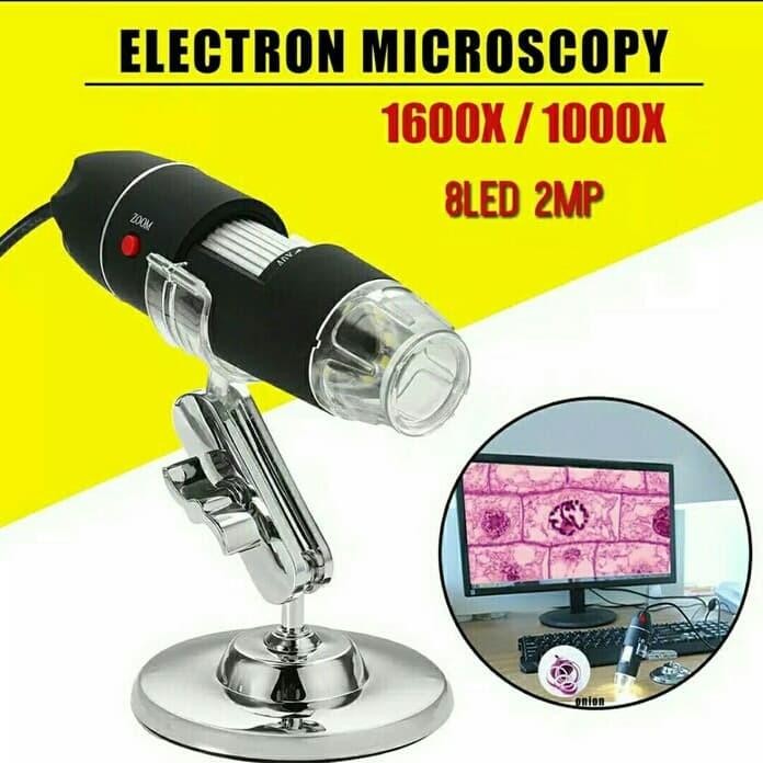 [Expert] 1600 Microscope Digital Usb Mikroskop Servis Hp / Edukasi Support Otg
