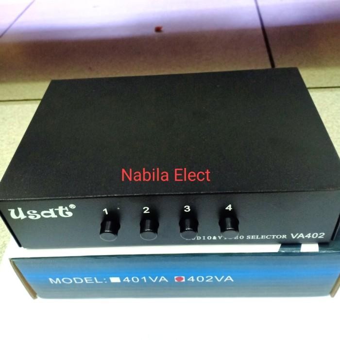 [Expert] AV Selector/Video Audio switch 4load 402