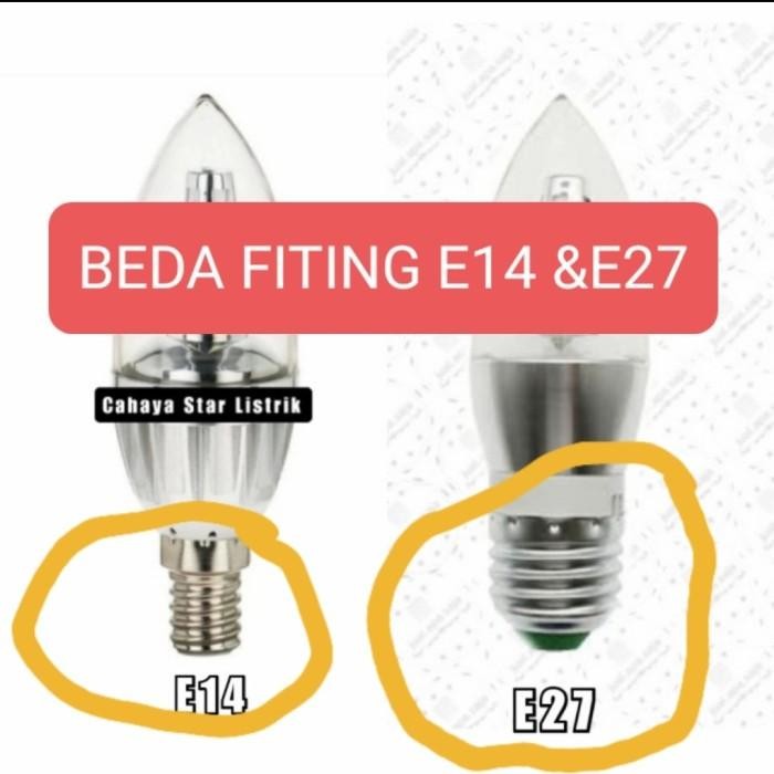 [Expert] Lampu LED Candle In-Lite INCL003 4W E14 / E27