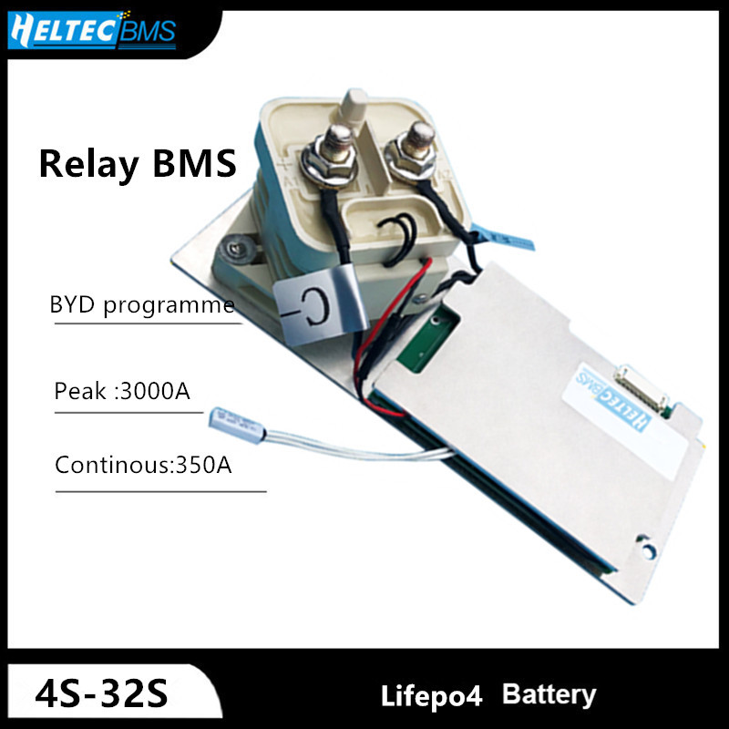 350A Relay BMS 3S 4S -32S 3000A Peak Lipo/Lifepo4 Battery protection