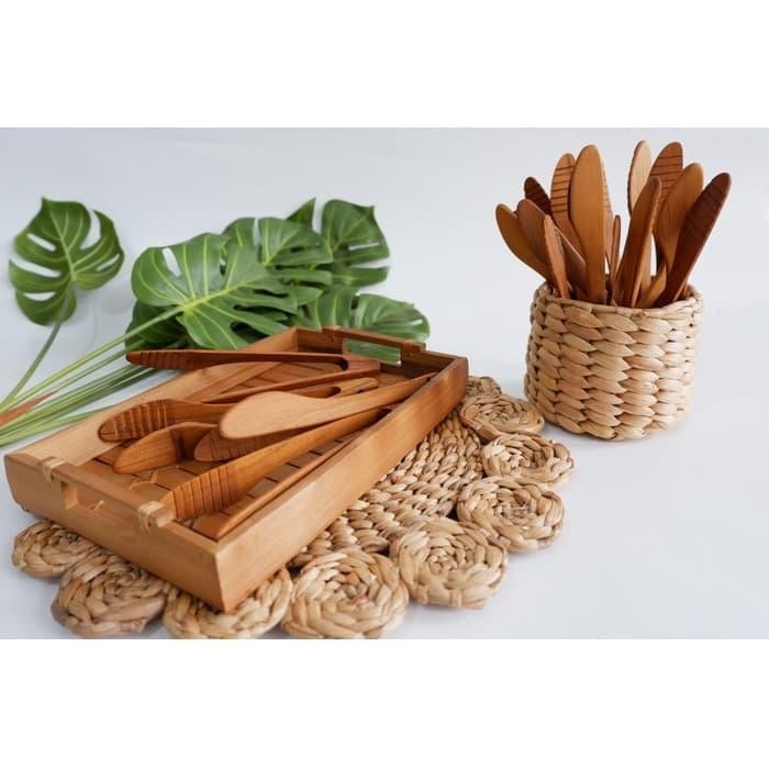 CAPITAN KAYU MASAK/JEPIT KUE 25 CM CAPITAN MASAK TONG KAYU KODE 1372