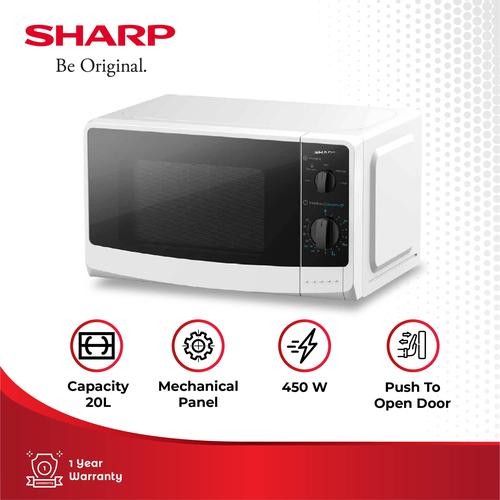 Sharp Oven Microwave R-220MA-WH 450Watt 20 liter