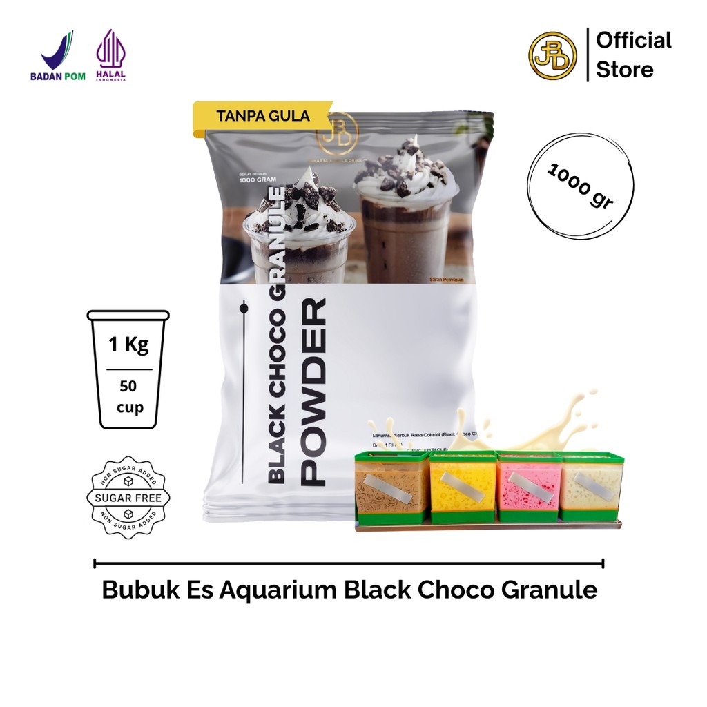 

Black Choco Granule Powder 1Kg Es Aquarium Unik & Bertekstur | JBD