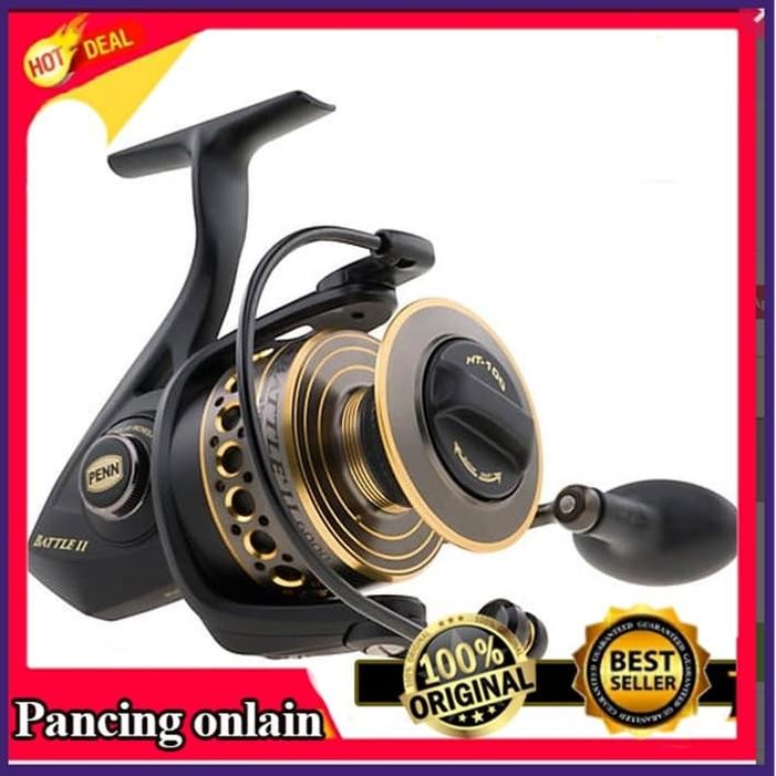 Reel Pancing Reel Penn 1000 Battle Ii 1000 Spinning Alat Pancing Penn #Gratisongkir