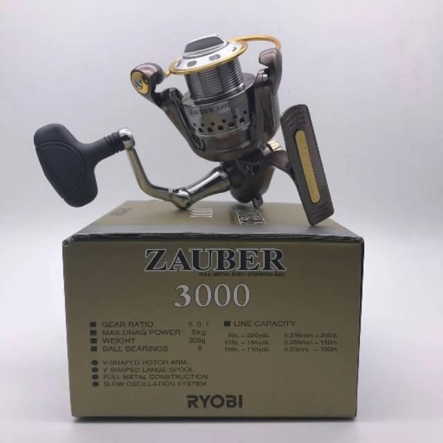 Reel Ryobi Zauber 3000 #Gratisongkir