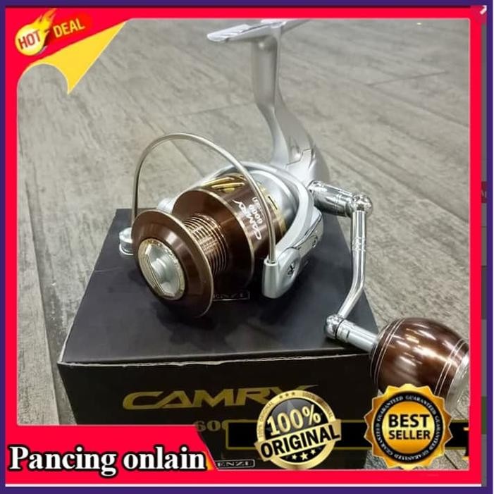Reel Pancing Reel 6000 Kenzi Camry 6000 7+1 Bb Alat Pancing Reel Bag #Gratisongkir