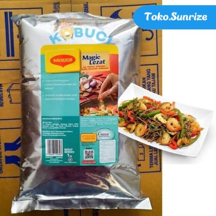 

MAGGI MAGIC LEZAT 1 KG AYAM CHICKEN BUMBU PENYEDAP PENAMBAH RASA SERBAGUNA PENGGANTI SACHET ENAK