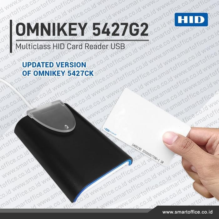 Rfid Reader Hid Omnikey 5427G2 Nfc Multiclass Card New Version 5427Ck