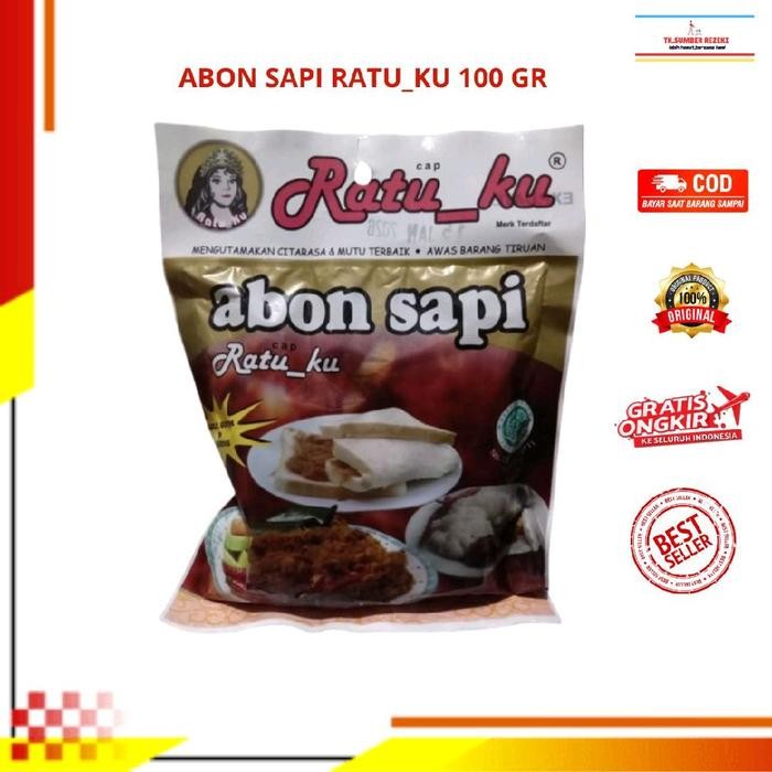 

Abon Sapi Ratu_ku 100 Gr PROMO MURAH/ Ratu_Ku Abon Sapi 100 Gr PROMO MURAH