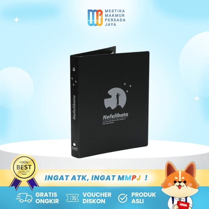

Bantex Ring Binder A5 B5 Tema Nefelibata - Binder Kuliah Dengan Kertas Loose Leaf 80Gsm Kode 944