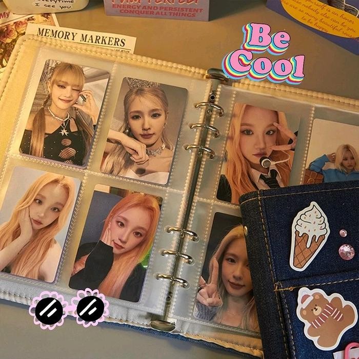 

A5 Denim Binder + 20 Sleeve 4P / 6 Ring Binder A5 Kode 1321