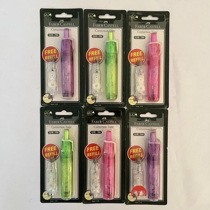 

correction tape faber castell fancy qar qjr qdr kode 859