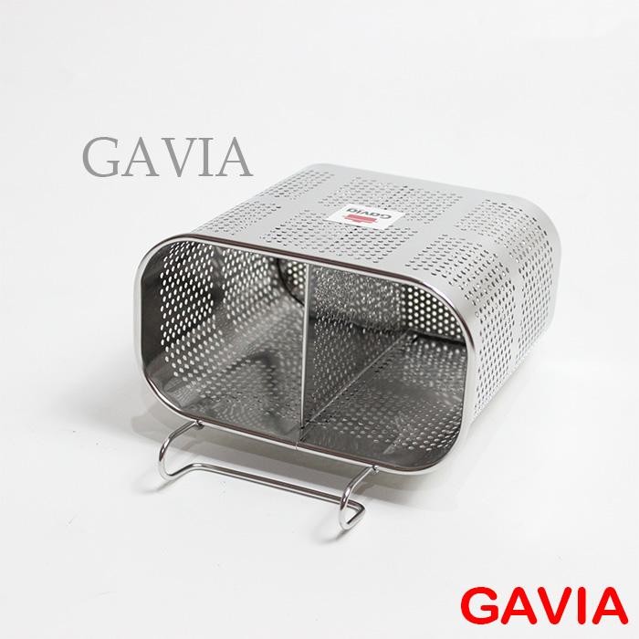 Tempat Sendok Stainless / Tempat Sendok Garpu Gantung Stenlis / Tempat Sumpit Sendok Stanles KL/YY