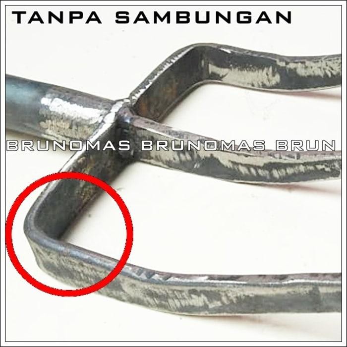 Garpu Tanah 3 GiGi Baja Super - Sendok Dodos untuk Berke gikstu 3593rm