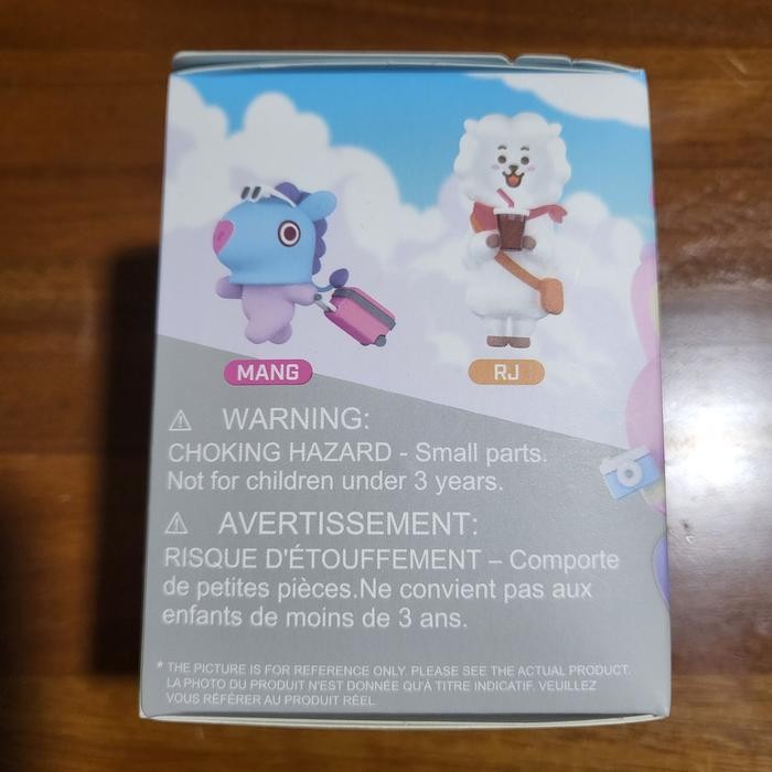 

Planner Miniso Line Bt21 Travel Diary Series Surprise Box Blind Box