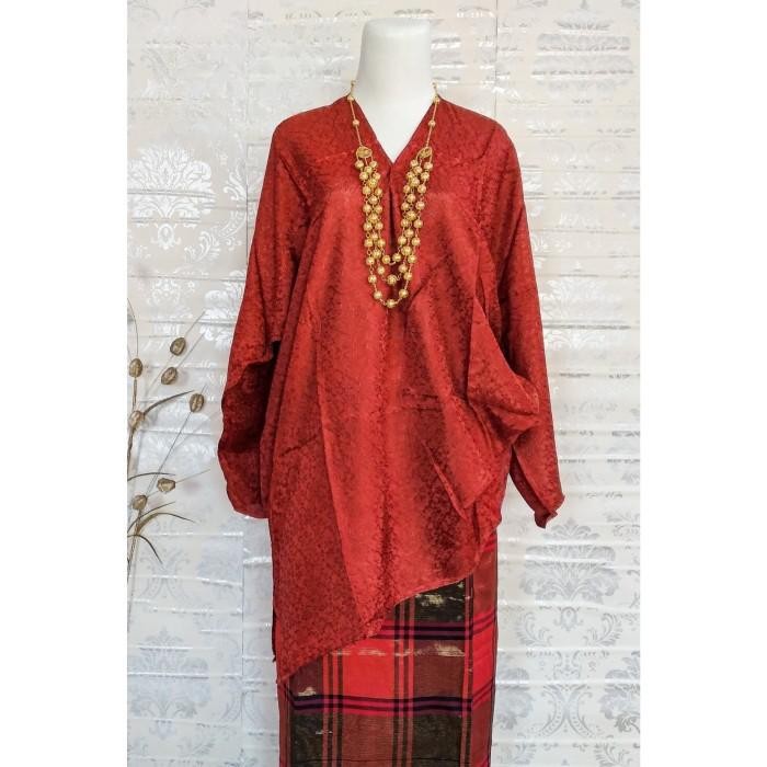 BAJU BODO ADAT MAKASSAR 1 PAKET BAJU BODO SARUNG ADAT BUGIS MAKASSAR