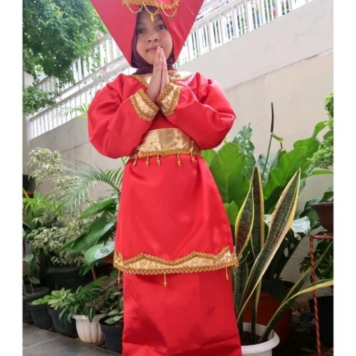 BAJU ADAT PADANG ANAK PEREMPUAN TK SD // BAJU ADAT MINANG