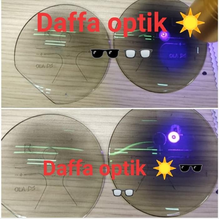 LENSA KACAMATA PROGRESIF LEINZ TRANSMATIV GRAY KODE 1112