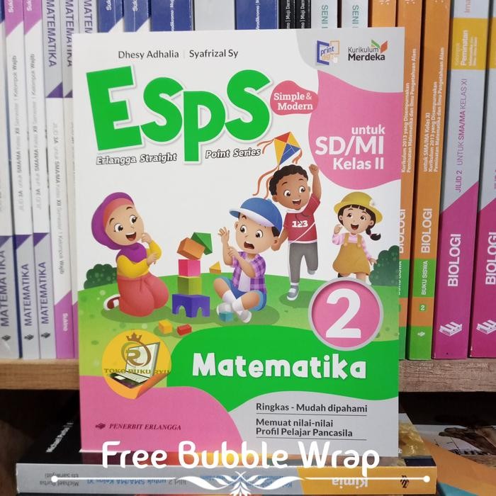 

Ready ESPS Matematika Kelas 2 SD/MI Kurikulum Merdeka Erlangga