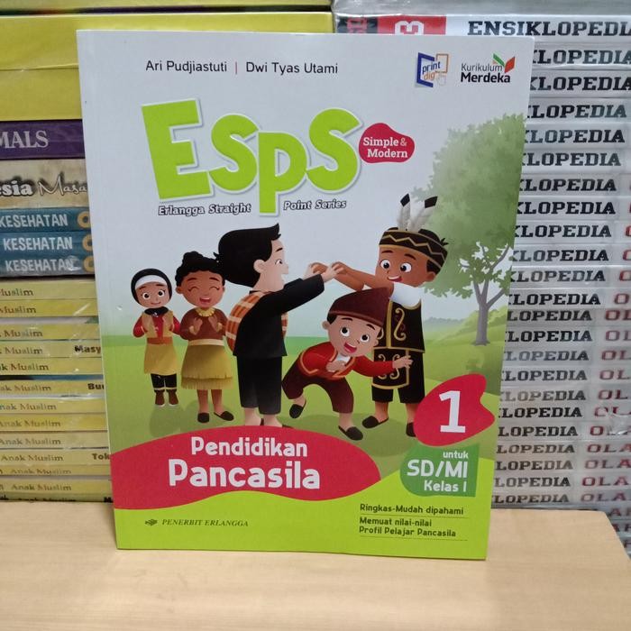 

Ready Buku Original ESPS Pendidikan Pancasila SD Kelas 1 Kurikulum Merdeka Print dig Erlangga