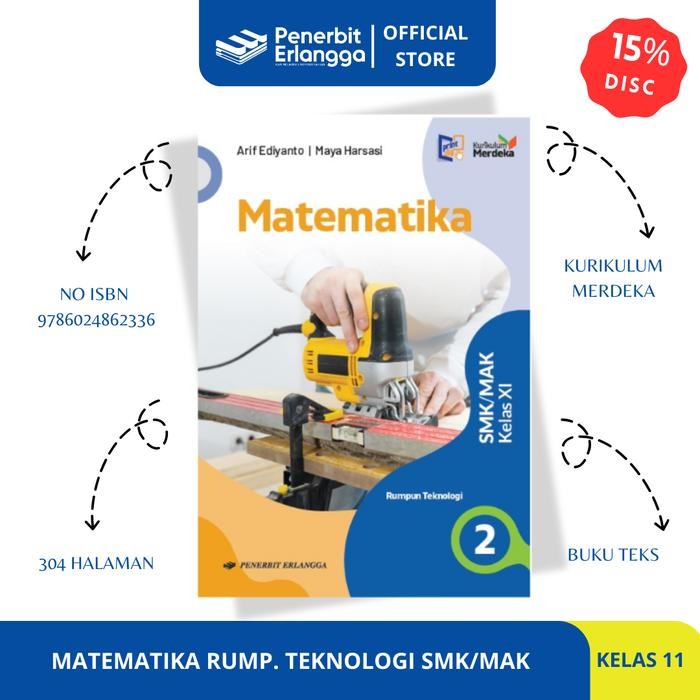 

Ready BUKU MATEMATIKA (RUMPUN TEKNOLOGI) KELAS XI SMK KUMER ERLANGGA