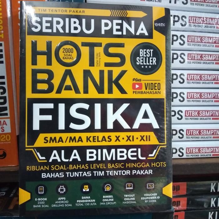 

Ready BESTT SELLER !! SERIBU PENA HOTS BANK FISIKA SMA/MA X,XI,XII
