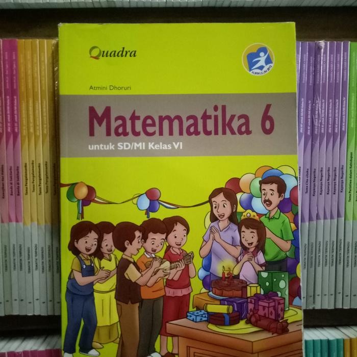 

Ready BUKU MATEMATIKA SD/MI KELAS 6 REVISI K13N QUADRA