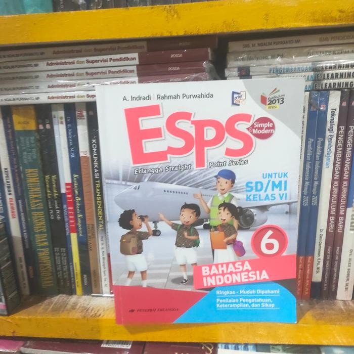

Ready ESPE BAHASA INDONESIA KELAS 6 SD K13N ERLANGGA