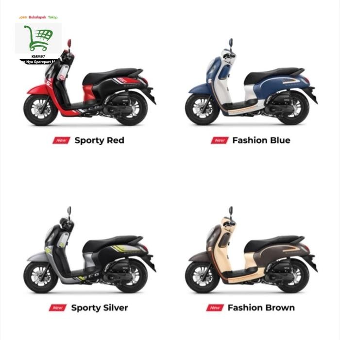 KAMPAS KOPLING GANDA NEW SCOOPY ESP K2F 2021 ASLI HONDA 22535K2FN00