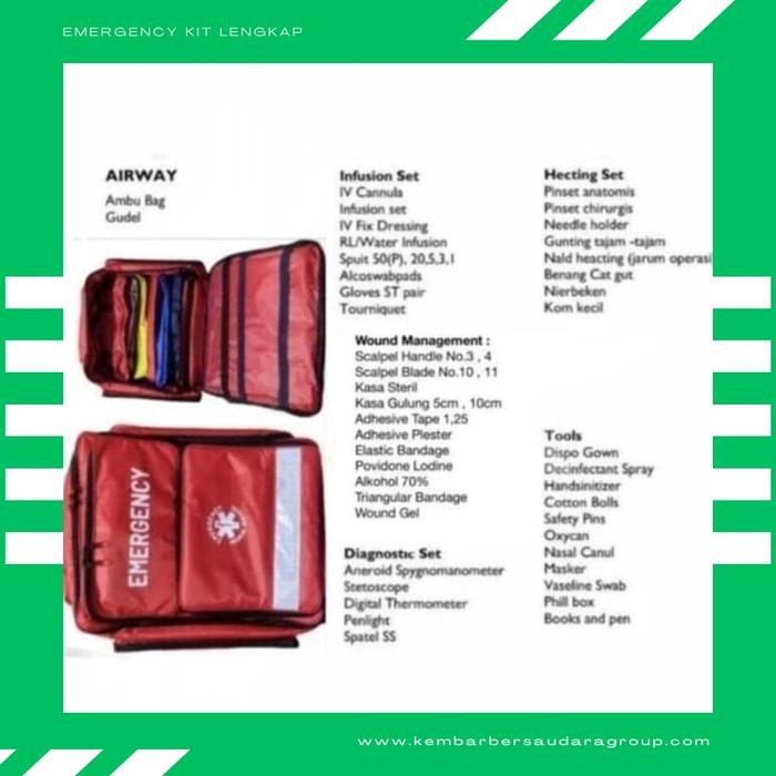 EMERGENCY KIT LENGKAP