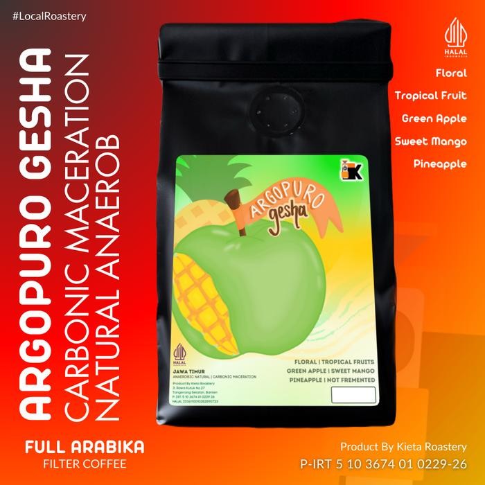 

1KG ARGOPURO GEISHA SPECIALTY BY KIETA COFFEE
