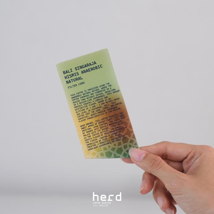

HERD KOPI BALI SINGARAJA KISMIS ANAEROBIC NATURAL SINGLE ORIGIN 200 GR