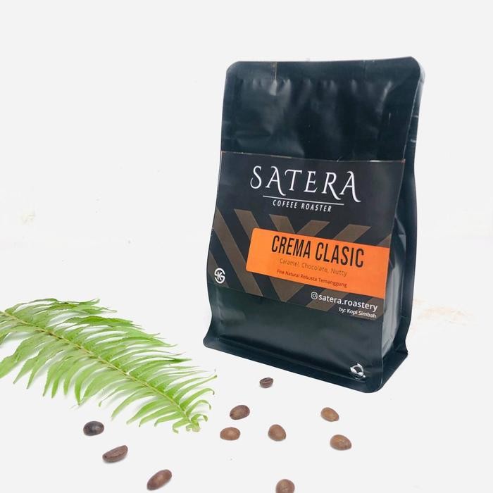 

BIJI / BUBUK KOPI CREMA CLASSIC 200 GRAM 100% ROBUSTA TEMANGGUNG ROAST