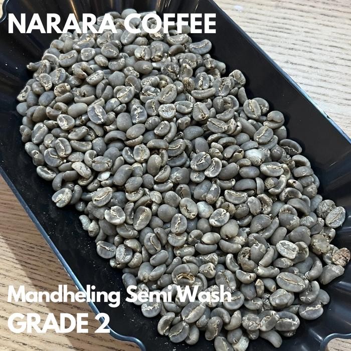 

GREEN BEAN 1KG MANDHELING SEMI WASH - BIJI KOPI SUMATRA ARABIKA