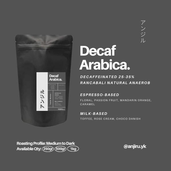 

KOPI ARABIKA DECAF ESPRESSO BLEND KOPI SUSU (BIJI/BUBUK)