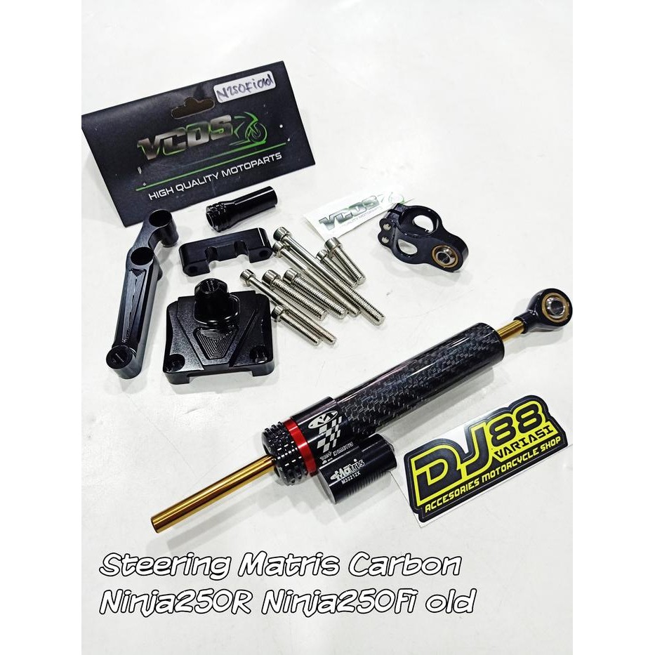 

Terlaris Steering Damper Matris Ninja 250R Ninja 250 Fi Bracket Stablizer Vcos
