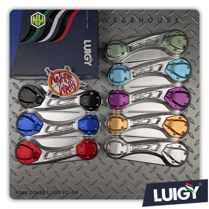 

Terlaris Fork Cover Vespa Sprint Primavera Gts S Lx Lxv Luigy Silver Fc-05