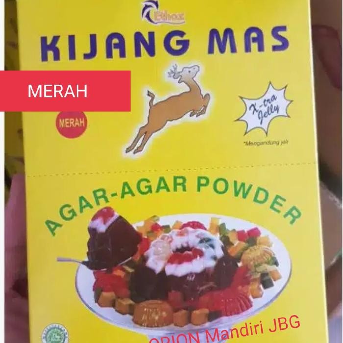 

FREShBgt- AGAR AGAR KIJANG MAS 7GRAM X 12 PCS