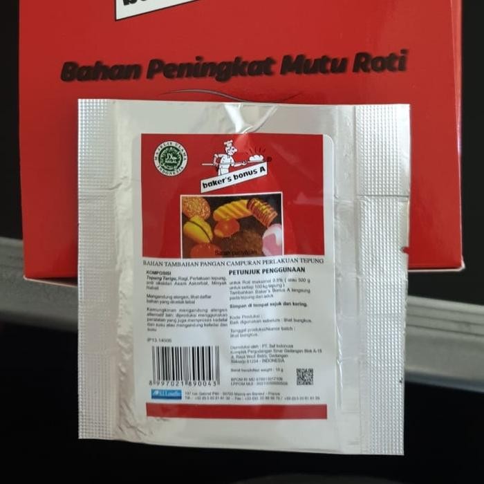 

FREShBgt- Bread Improver Baker Bonus Sachet 5x10gr