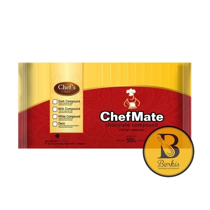 

FREShBgt- Chefmate Dark Chocolate Compound 500 Gr / Cokelat Masak Cokelat Blok