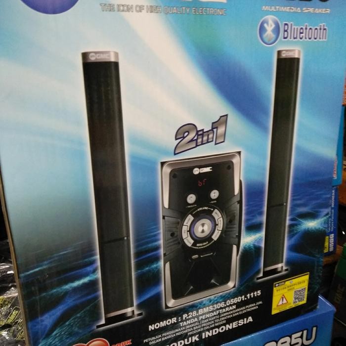 Speaker Bluetooth Gmc/Speaker Sound Bar 885U 2In1