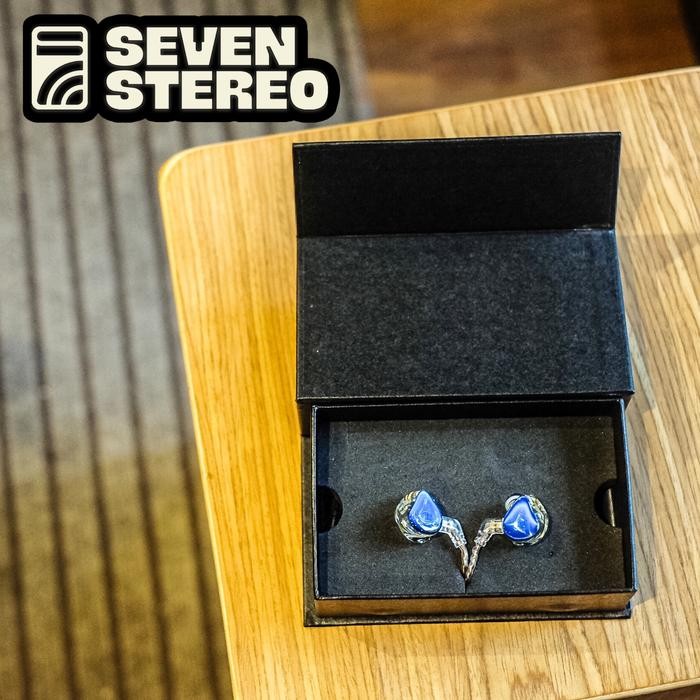 Pi 3.14 Audio Dual Driver Blue In Ear Monitor Panggung Iem